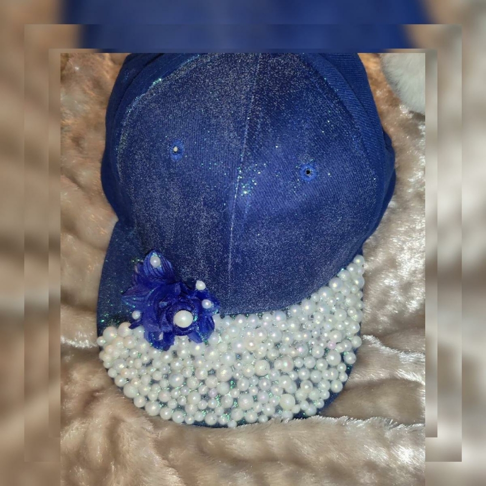 Custom handmade baseball hat